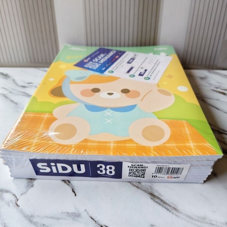 Buku Tulis SIDU isi 38 Lembar 1 Pack