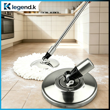 Kepala Mop Serbaguna / Kepala Pel Putar / Disk Pad Mop / Kepala Pel Basah Dan Kering