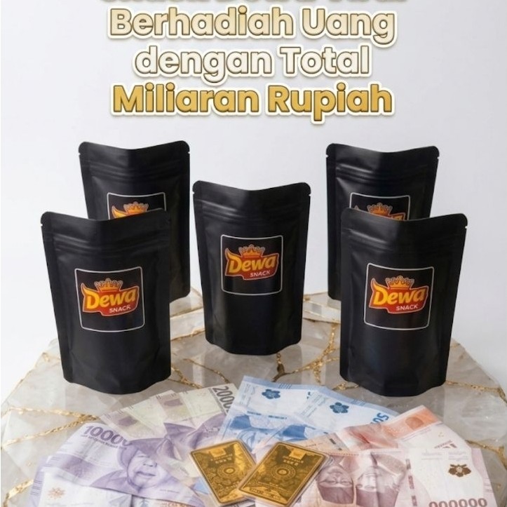 [HADIAH LANGSUNG] Dewa Snack Murah Enak - Berhadiah Uang s/d 100 Ribu & Emas Tanpa Diundi