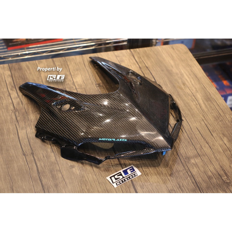 Kedok Fairing Depan Honda CBR250RR Carbon Premium Motoplasta