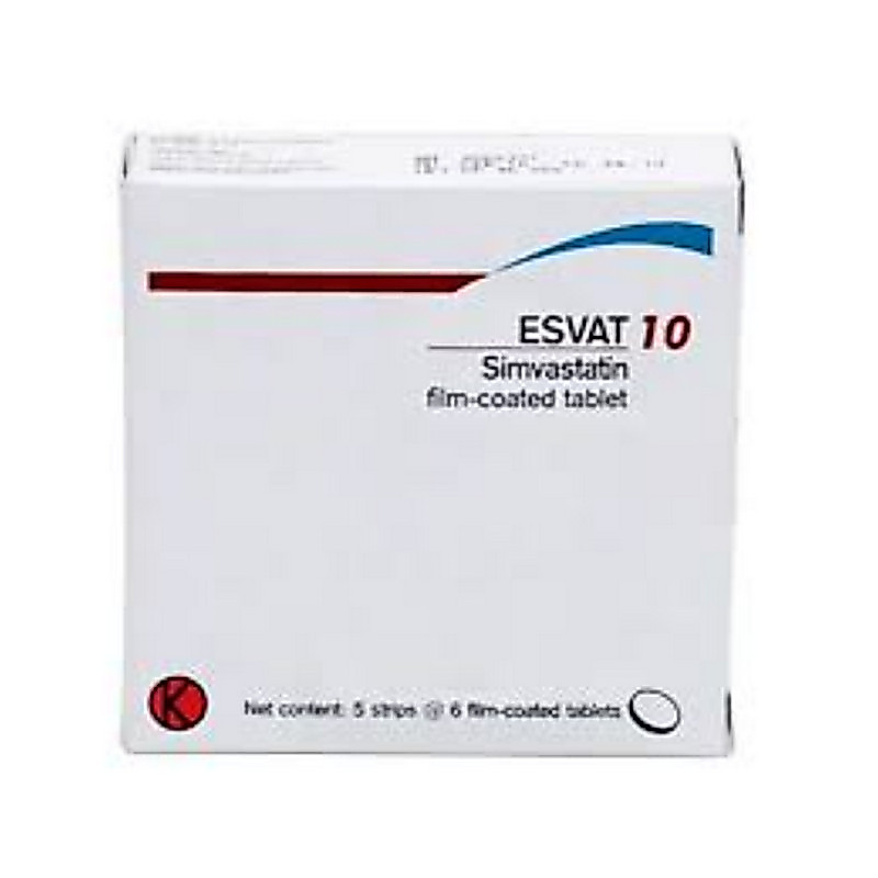 ESVAT 10 10 MG 1 BLISTER @ 10 TABLET SALUT SELAPUT