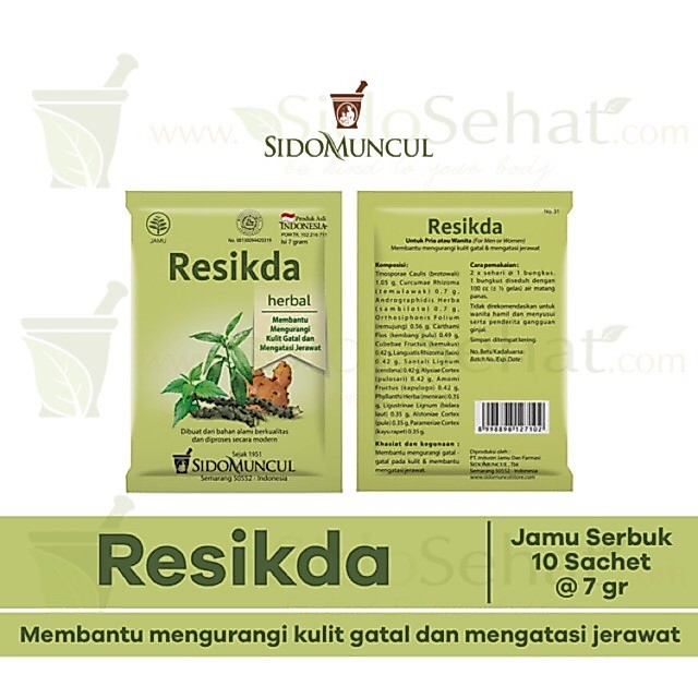 Jamu Resikda/Bersih Darah SidoMuncul