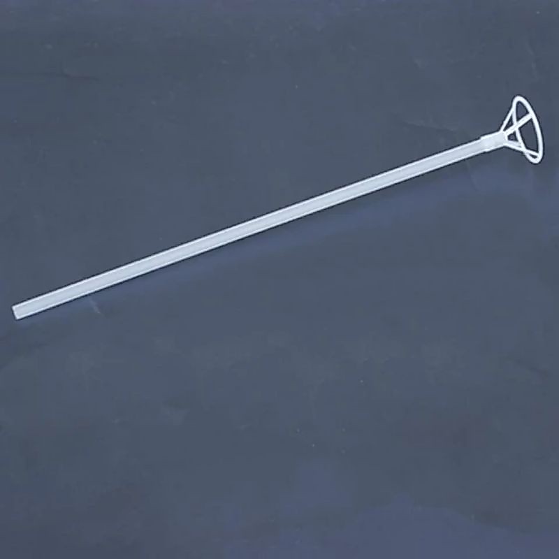 Stik Balon Transparant besar 40cm Stick pvc Tongkat bobo bening Tiang dekorasi
