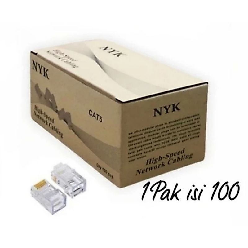 Konektor RJ45 CAT5 Jack Connector RJ45 CAT5 CAT 5