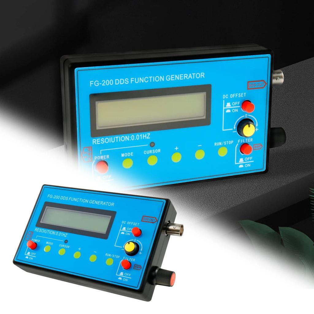 1Hz-500kHz DDS Signal Generator with Sumann Resonator Portable Versatile Waveform Generator with AC/