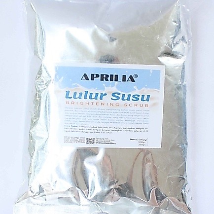 ' LULUR  SUSU '  BUBUK  SCRUB KASAR   APRILIA  1 KILO / BODY SCRUB KILOAN