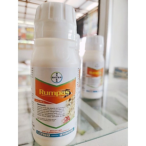RUMPAS 110EW ORIGINAL 100ML/HERBISIDA SELEKTIF CABE,TERONG,TIMUN, KACANG,PAREA DLL.