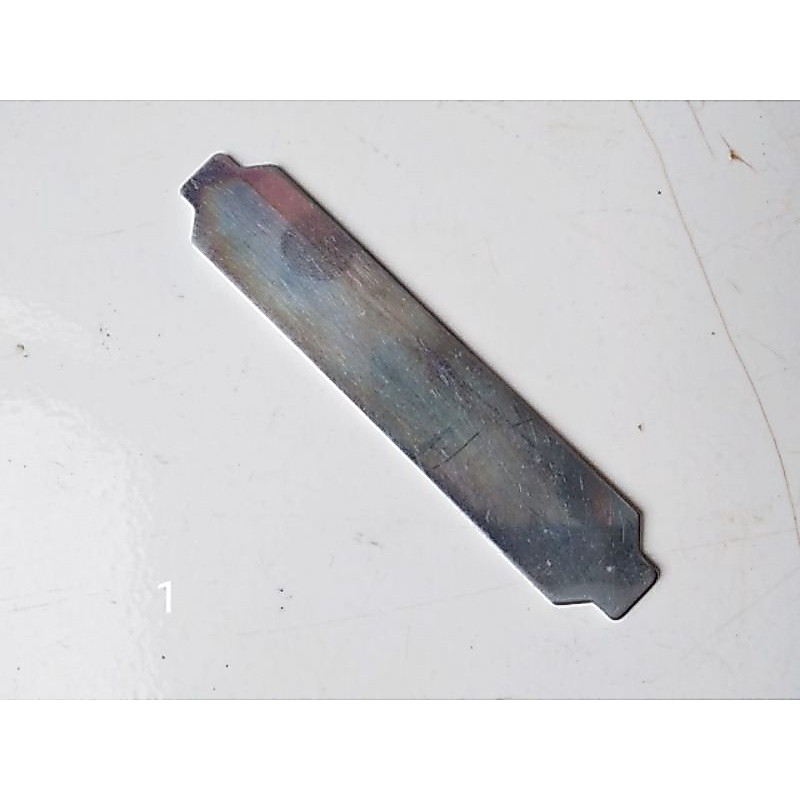 SATU PICS PLAT RAPID STAINLESS - SPAREPART HEKTER & MESIN RAPID TEMBAK R23