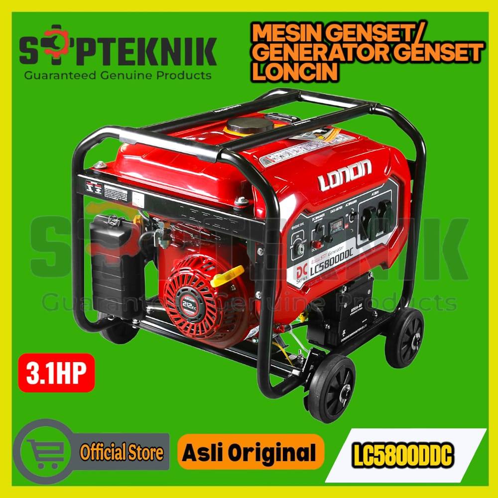 MESIN GENSET ATAU GENERATOR GENSET LC5800DDC LONCIN