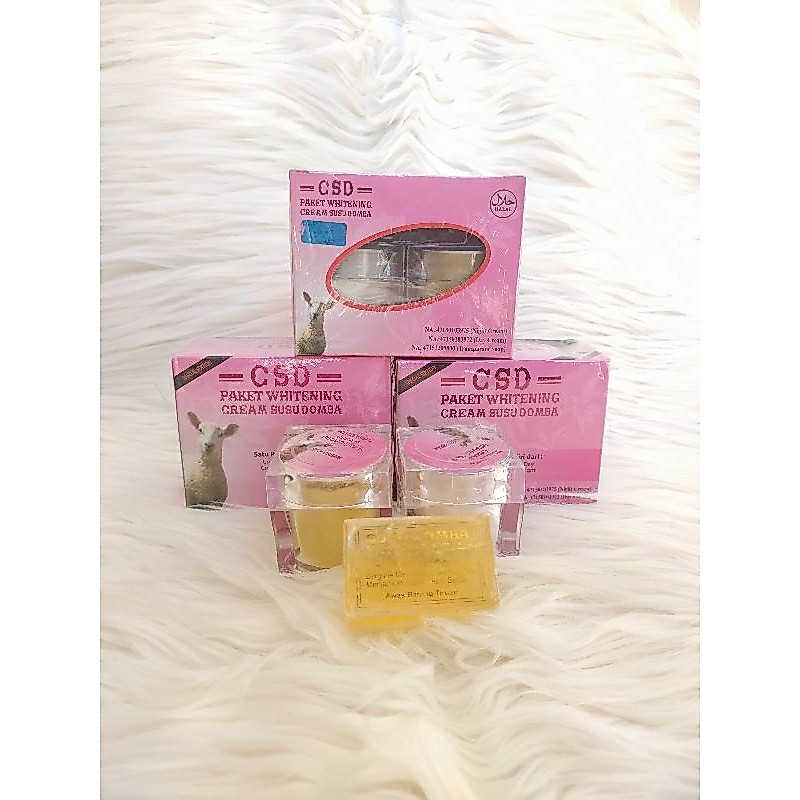 (GRATIS gift & pouch) CREAM SUSU DOMBA ORIGINAL / CSD MDS / CSD ORIGINAL