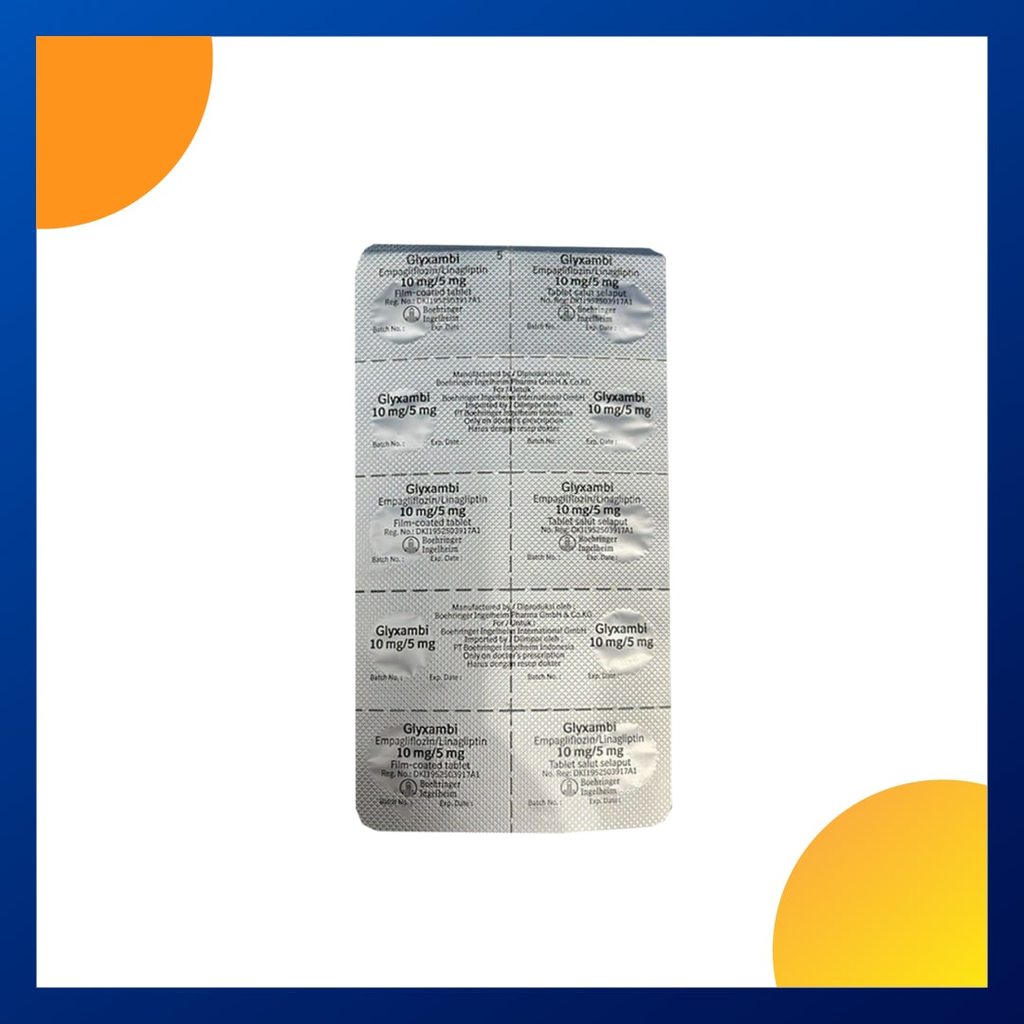 GLYXAMBI 1 BLISTER @ 10 TABLET SALUT SELAPUT