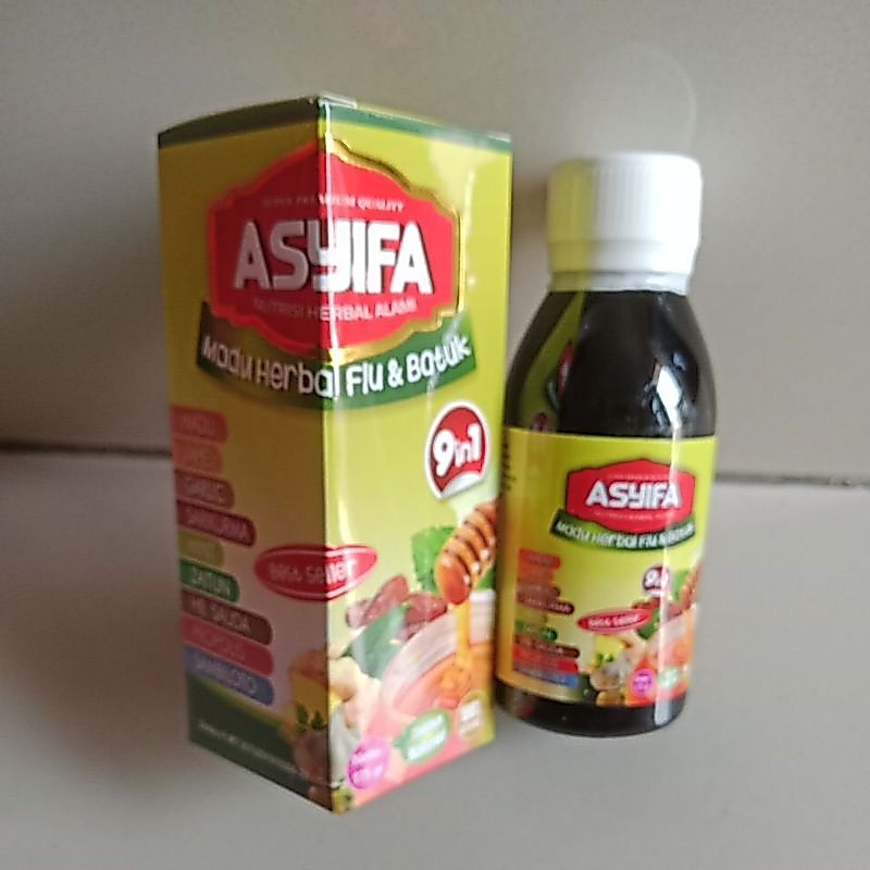 MADU FLU BATUK ASYIFA - Madu Batuk - Madu Obat Batuk - Madu Batuk 100% Original