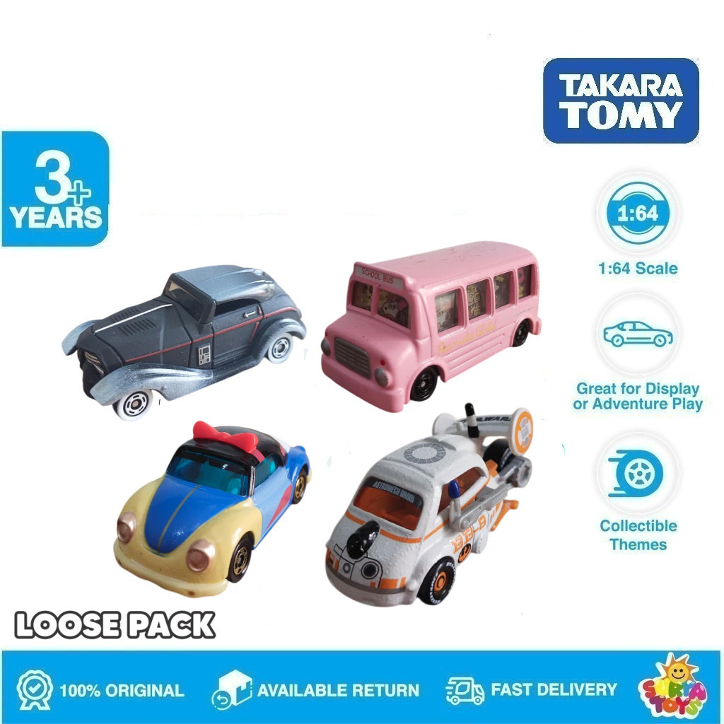 Tomica Takara Tomy Series Dream Disney Loose Pack