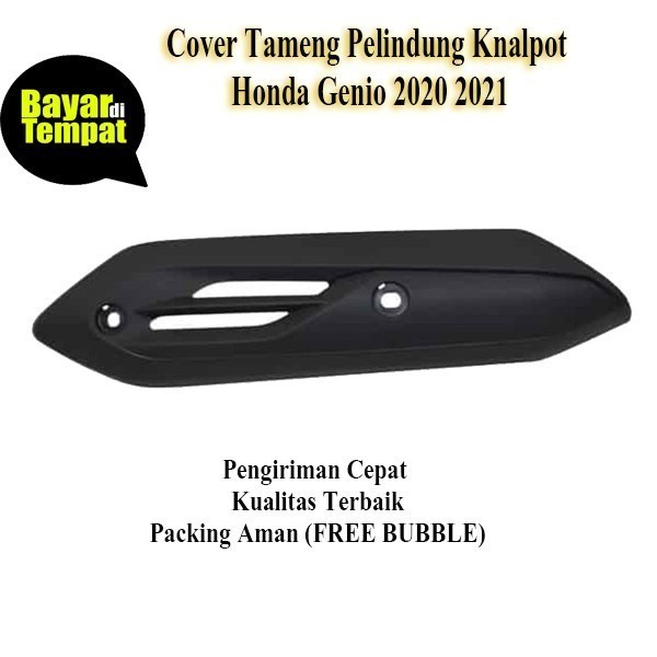 tutup knalpot  knalpot tameng knalpot honda genio - MERK BIASA orii - OTOMOTIFSHOP