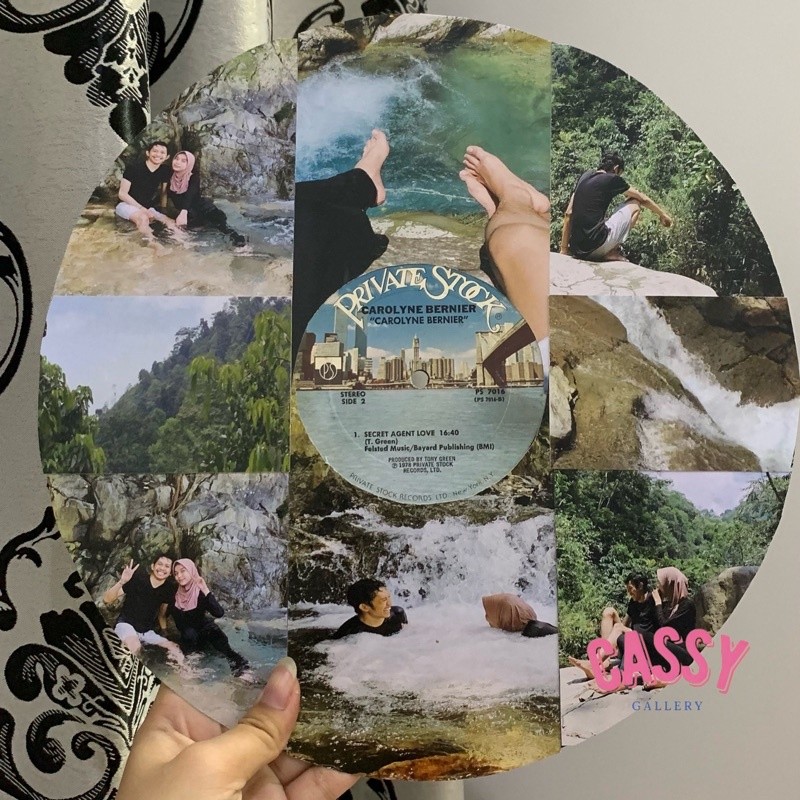 Custom Vinyl Collage — Cassy Gallery Piringan Hitam Custom