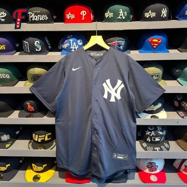 Jersey Nike MLB New York Yankees #26 LeMahieu Navy Jersey Original