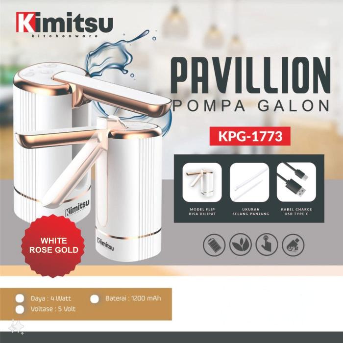 Pompa Galon Elektrik Lipat KIMITSU KPG-1773 | Pompa Air Galon | Pompa Air Galon Elektrik | Pompa Gal