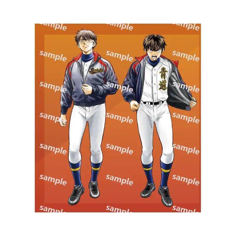 Anime Ace of amond Action Figure Doll Sawamura Eijun Furuya Satoru Acrylic Stand Model Toy Gift