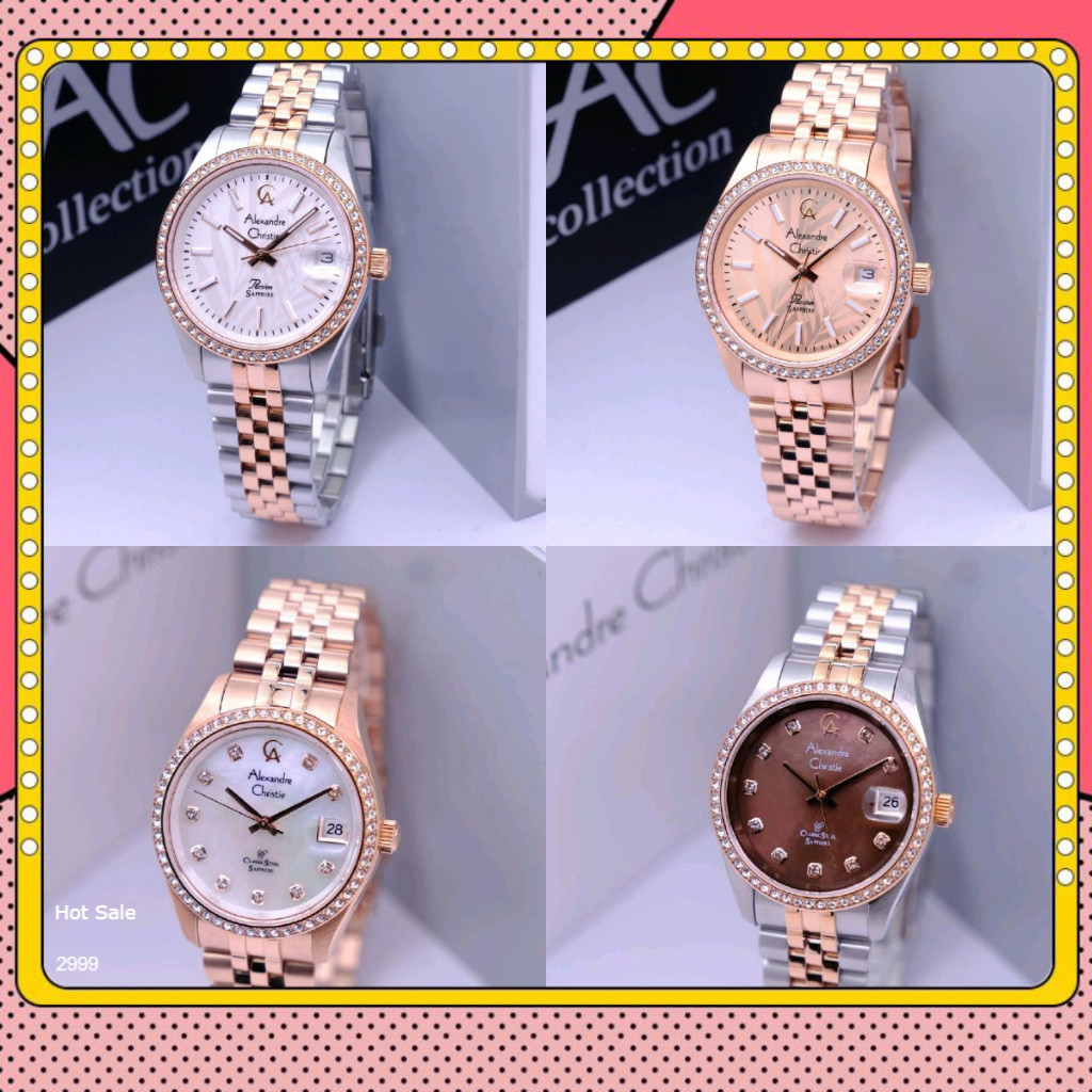 Jam Tangan Wanita Alexandre Christie AC 5012 AC5012 Original Garansi Resmi