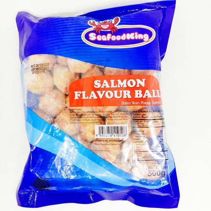 SEAFOODKING SALMON FLAVOUR BALL 500 G
