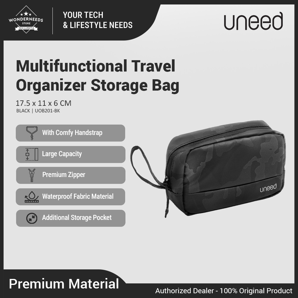 Uneed Multifunctional Travel Pouch Organizer Storage Bag Make Up Bag Organizer - UOB201