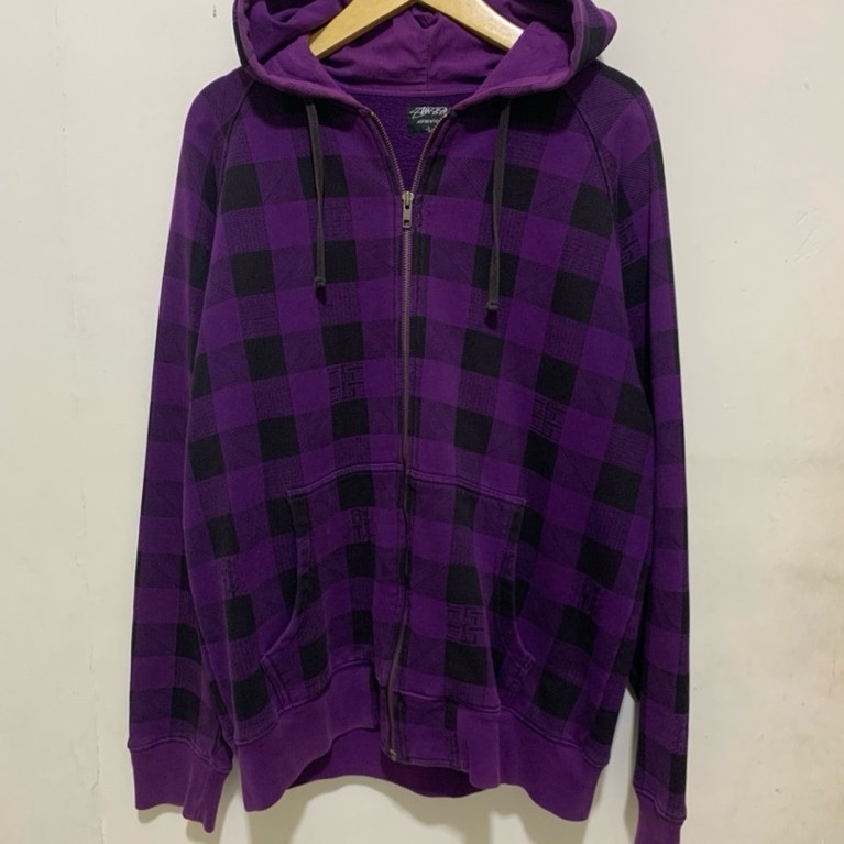 ZIP HOODIE STUSSY 00s VINTAGE