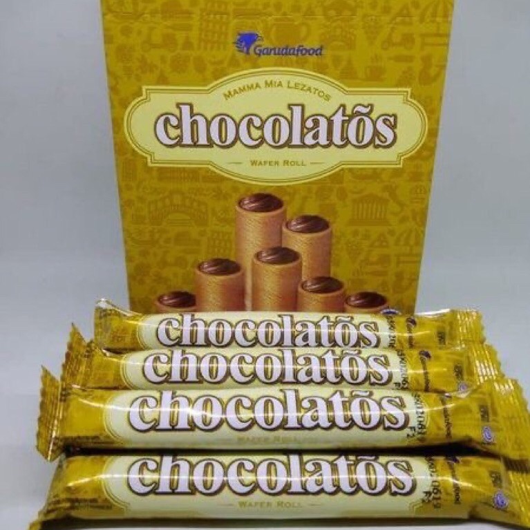 GARUDA FOOD GERY CHOCOLATOS 1 BOX 24pcs