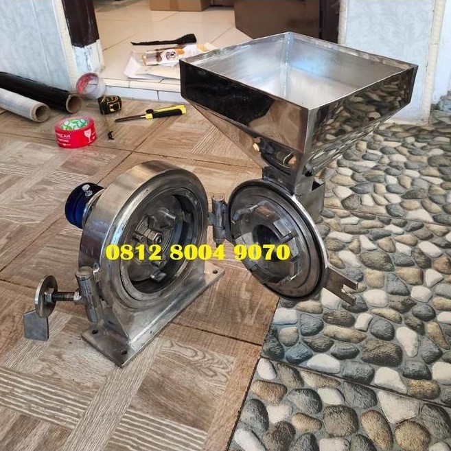 Mesin Disk Mill Ffc 15 Stainless Tanpa Rangka - Disk Mill Penepung