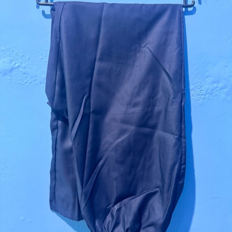 celana scrub "trust wear" navy XL lakilaki