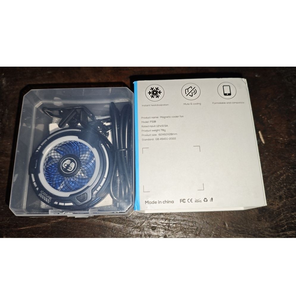 Oaktree Funcooler FS18 Ai Fan Cooler Radiator Pendingin HP Cooling Fan Gaming (Second Like New)