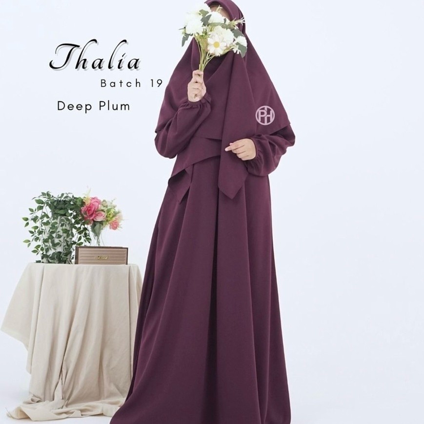 Gamis Pelangi Hijab Thalia