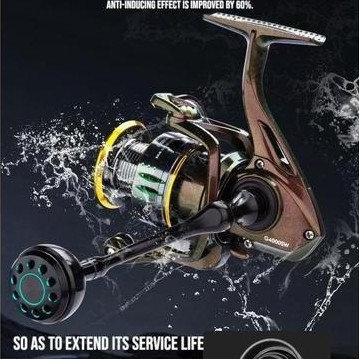 DEUKIO G SW SALT WATER SPINNING REEL GULUNGAN PANCING DEUKIO UKURAN 2000 3000 4000 5000 6000 7000
