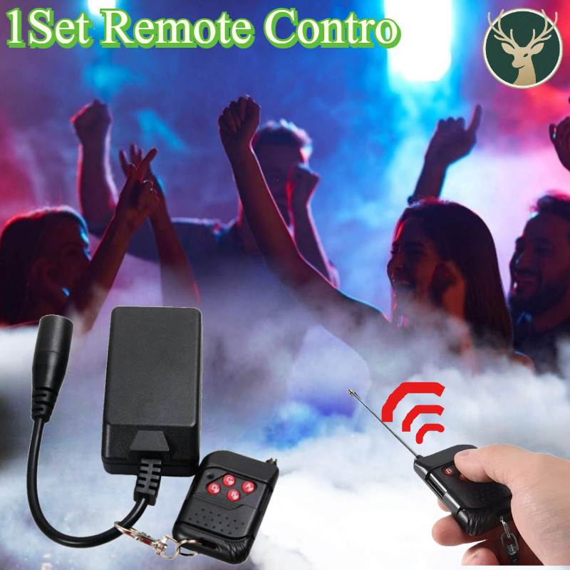 1Set Remote Control Stage Fog Machine / for 400W 900W 1200W Remote Contro / Mesin Kabut Asap Remote 