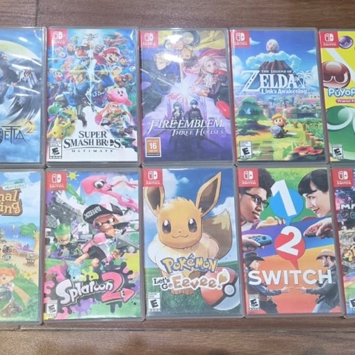 Game Card Nintendo Switch Second