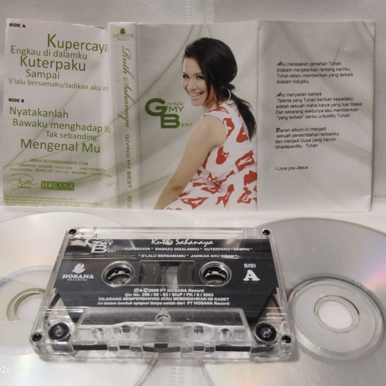 kaset pita ruth sahanaya _>>