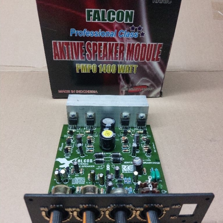 Kit Aktif Speaker Stereo TIP41 TIP42 Falcon