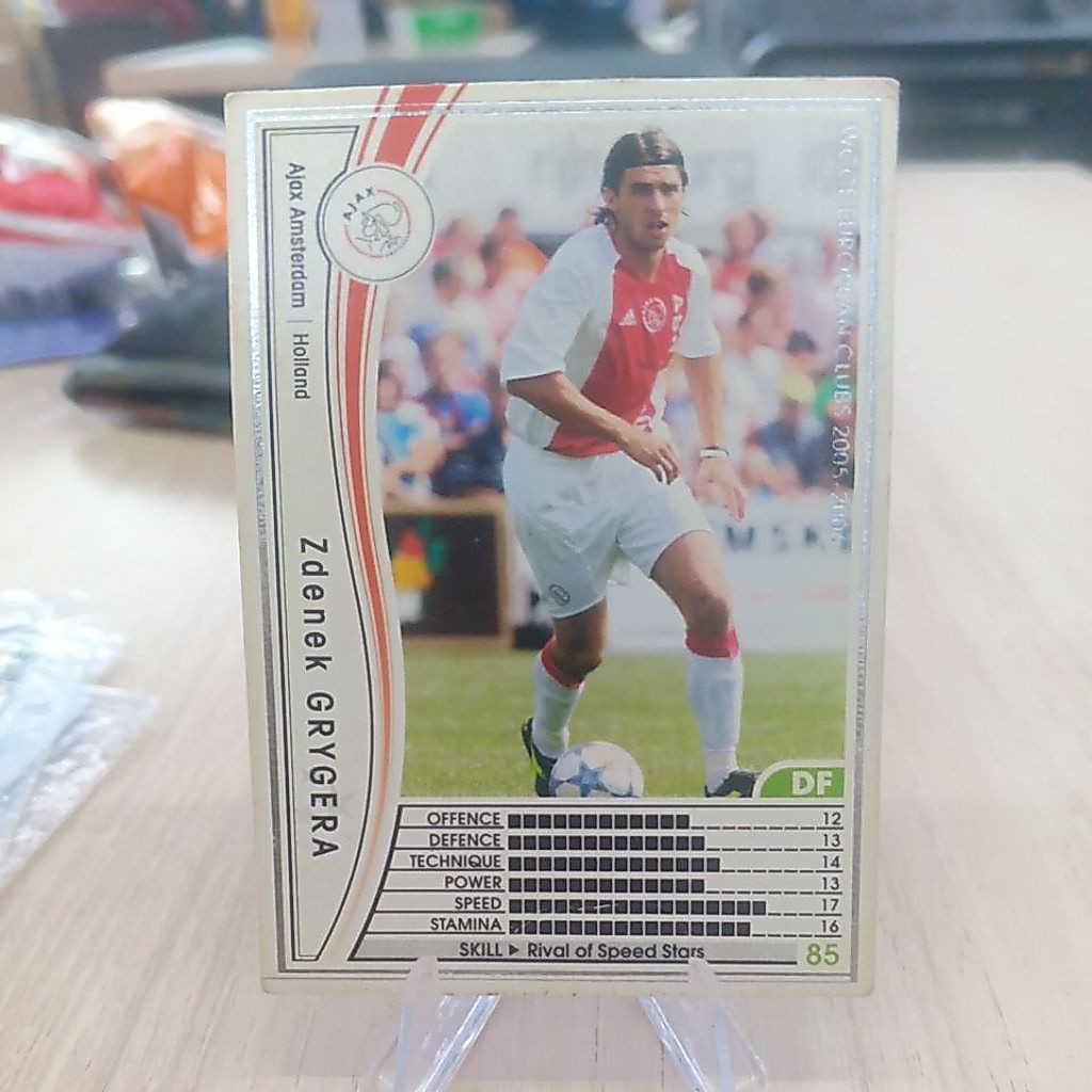 kartu bola panini wccf 2005/2006 Ajax