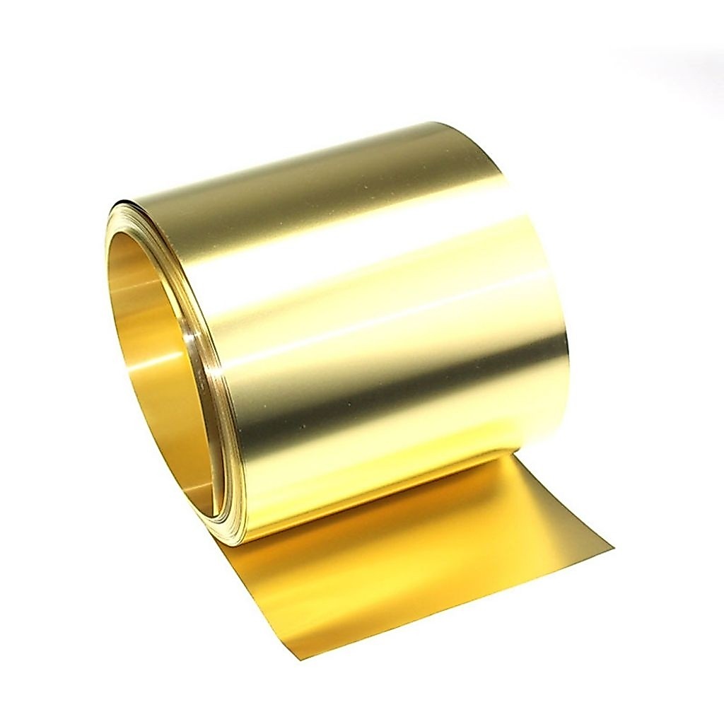 shim plat kuningan 0,1mm × 200mm × 1000mm plat kuningan