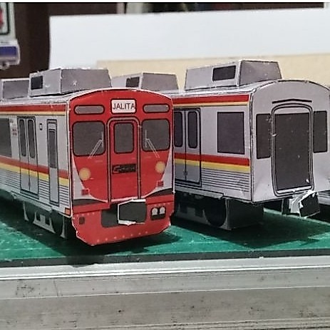 PAPERCRAFT KRL TOKYU 8500 SERIES JALITA REBORN