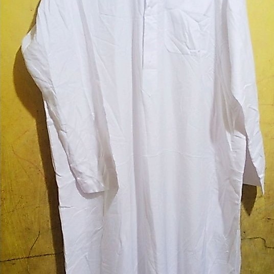 (PL) Jubah Pria Tangan Panjang Gamis Pria Jumbo Gamis Pria Tangan Panjang