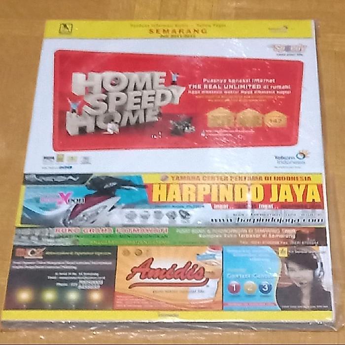 {cod}{bayar di tempat} buku panduan informasi bisnis-yellow pages semarang juli-2011-2012 telkom