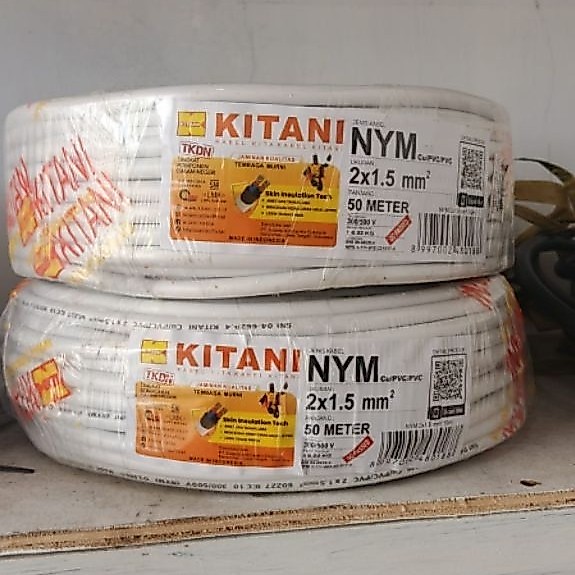 kabel NYM 2 X 1,5 KITANI 50meter