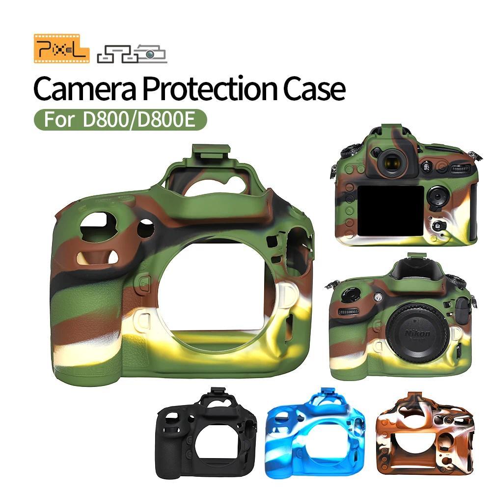 Pixel D800/D800E DSLR Silicone Protector for Nikon Camera Soft Silicone Armor Skin Case Cover