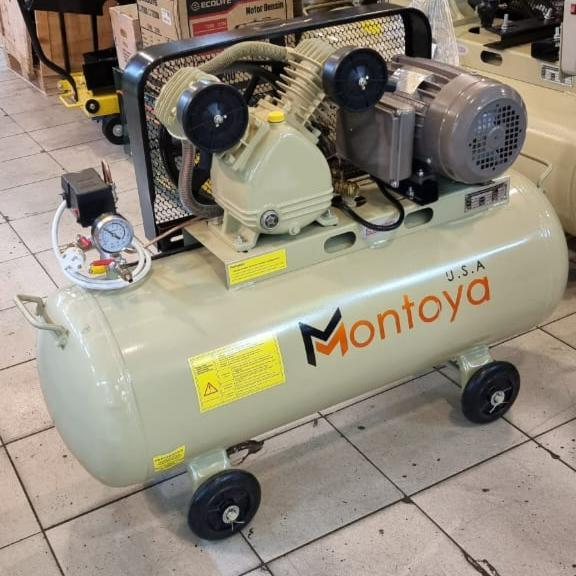 Kompresor angin MONTOYA 2 hp ( pk ) komplit motor compressor D0.17/8