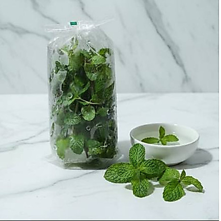Daun mint segar ( Kemasan Plastik)