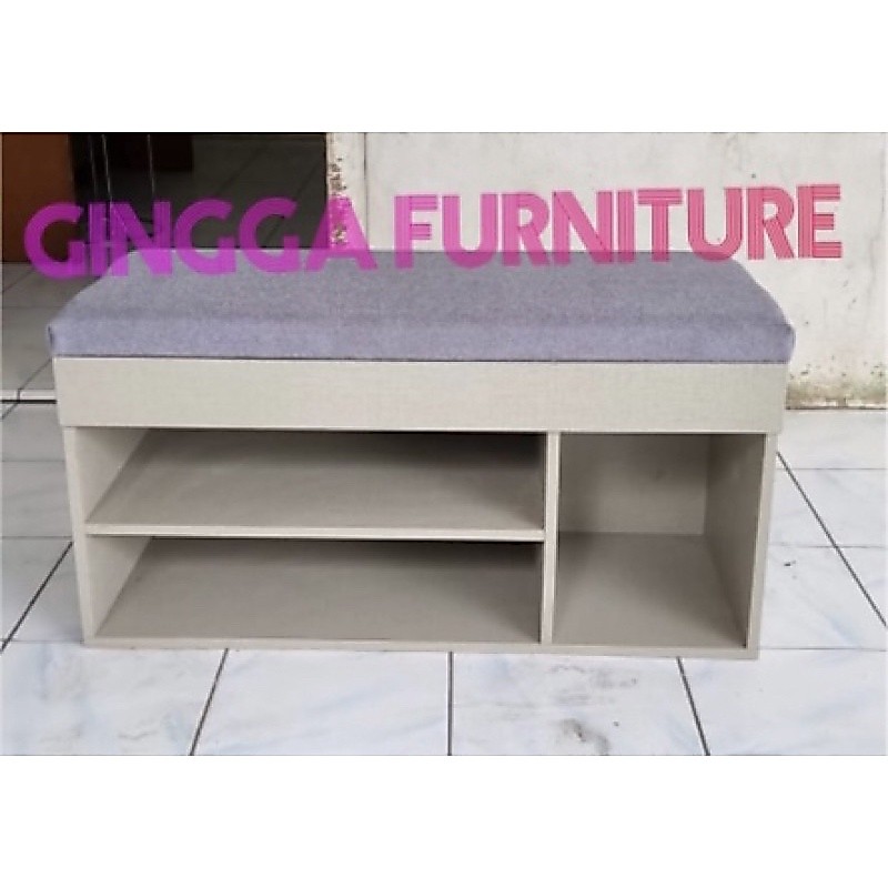 RAK SEPATU MINIMALIS SOFA RAK SEPATU SOFA SERBAGUNA PUTIH LEMARI SEPATU