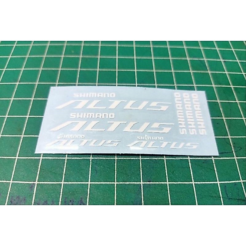 Sticker Shimano Altus/Sticker Sepeda Shimano