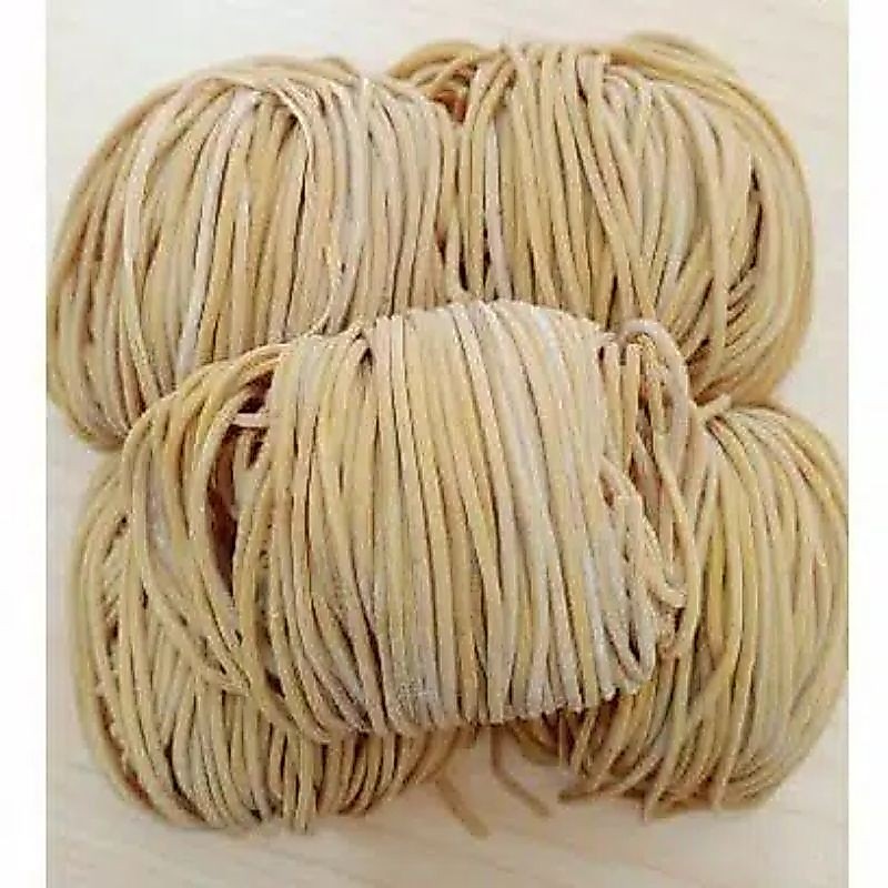 mie ayam mentah