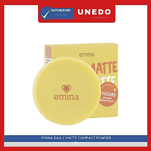 Emina Daily Matte Compact Powder-Bedak padat