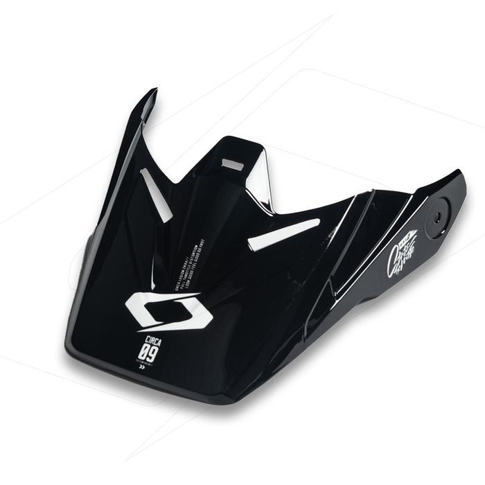 Orca Powergear - Pet/Visor Helm Orca X RSV Black Out Polish